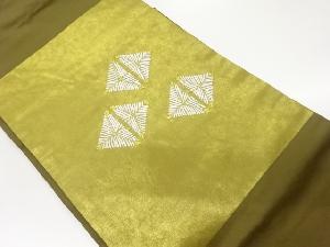 引箔変わり松菱模様刺繍名古屋帯